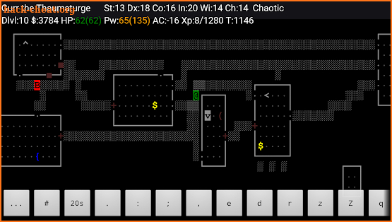 NetHack screenshot