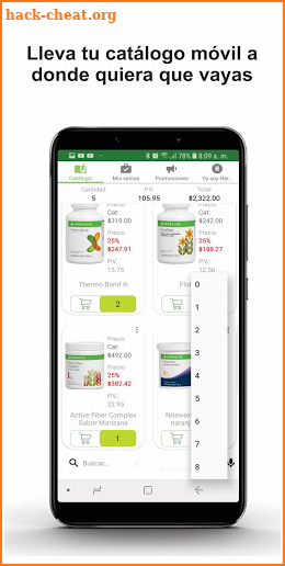 Netlife / Asociado Independiente HERBALIFE screenshot