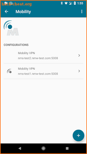 NetMotion Mobility® screenshot