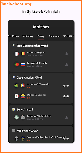 NetScore - Live Football Score screenshot