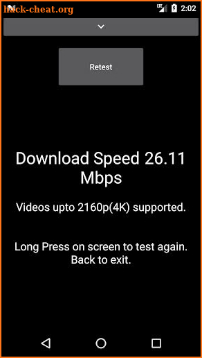 NetSpeed Test screenshot