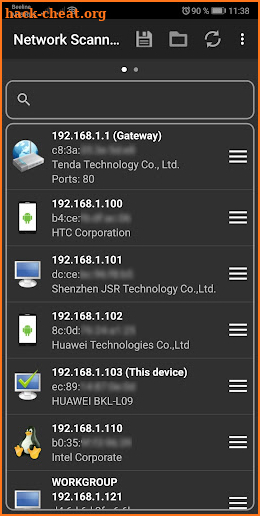 Network Scanner screenshot