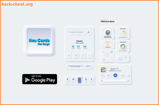 Neu Cards 1 - For Kwgt screenshot