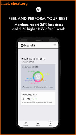 NeuroFit™ Nervous System Coach screenshot