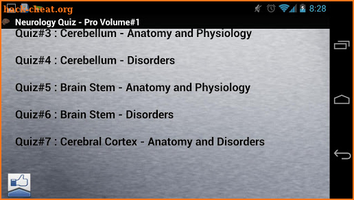 Neurology Quiz Pro Volume#1 screenshot