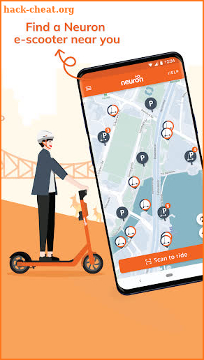 Neuron - Escooter Sharing screenshot