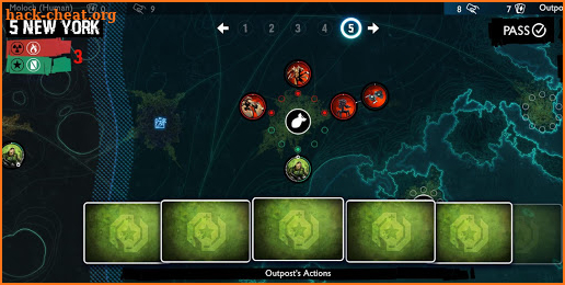 Neuroshima Convoy card game screenshot