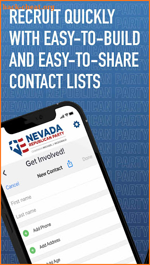 Nevada GOP screenshot