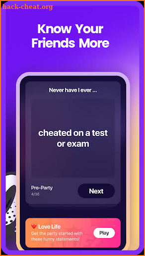 Never Have I Ever - Party Game screenshot