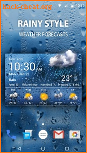 New 2018 Weather App & Widget screenshot