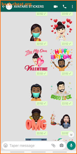 New Avatars Stickers For Whatsapp - WASTICKERAPPS screenshot