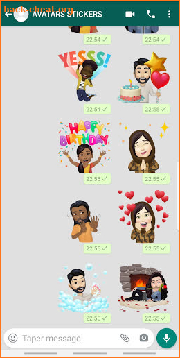 New Avatars Stickers For Whatsapp - WASTICKERAPPS screenshot