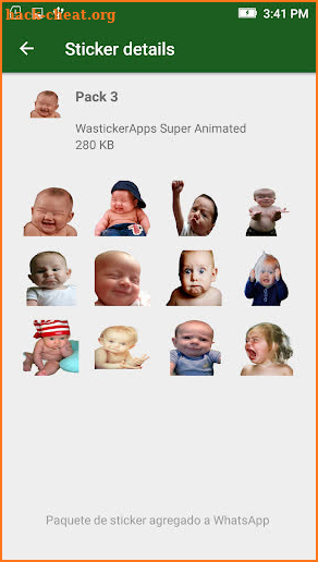 👶 New Baby Memes Stickers WAstickerApps screenshot