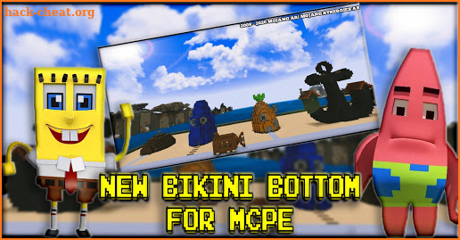 New Bikini Bottom Maps Mod For MCPE - Sponge Craft screenshot