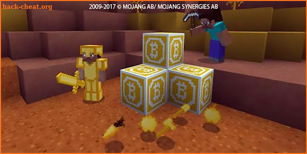 New Bitcoin Mod for MCPE Mine screenshot