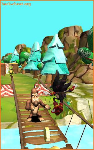 New Blue Hedgehog Rush - Deep Jungle Dash screenshot