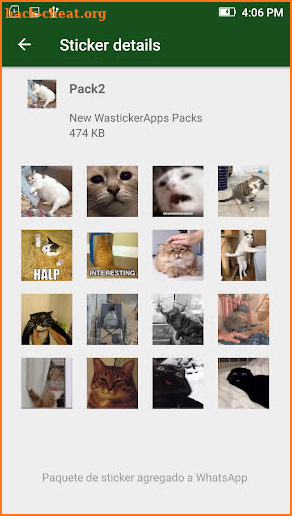 😸 New Cat Memes Stickers WAstickerApps screenshot