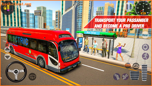 New City Coach Bus Simulator Game - Bus Games 2021 screenshot