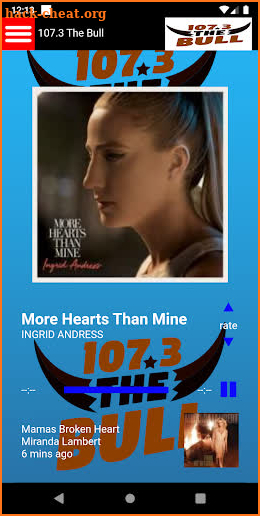 New Country 107.3 The Bull screenshot