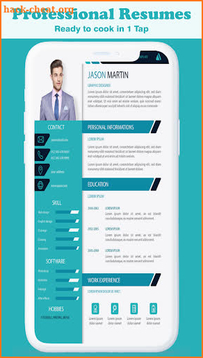 New CV Maker App: CV Builder New Resume Format screenshot