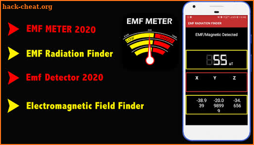 New EMF Detector: EMF Meter - EMF Radiation Finder screenshot