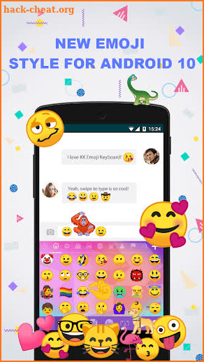 New Emoji for Android 10 screenshot