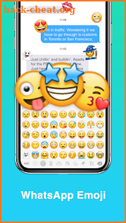 New Emoji for whatsapp screenshot