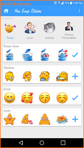 New Emoji Stickers for Whatsapp- Add WAStickerapps screenshot