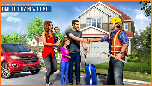 New Family House Builder Happy Family Simulator screenshot