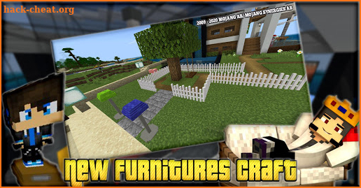 New FurniCraft Mod For MCPE - Furniture Craft Game screenshot