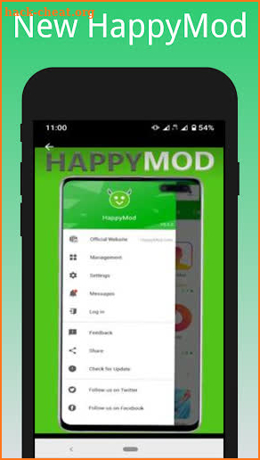 New HappyMod Apps Manager Tips screenshot