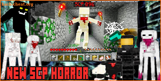 New Horror - SCP Foundation 096 Mod For Craft Game screenshot