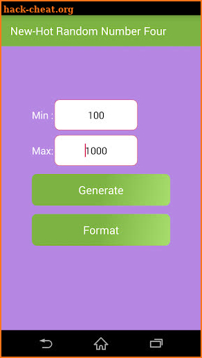New-Hot Random Number Four screenshot