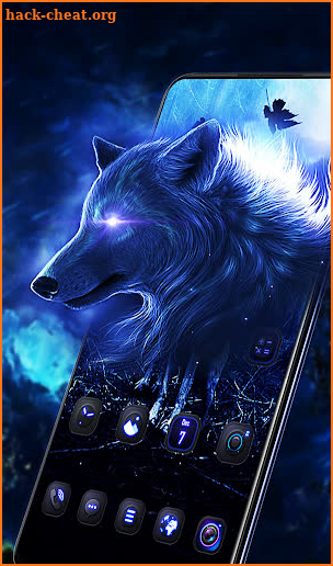 New Ice Wolf Theme 2019 screenshot