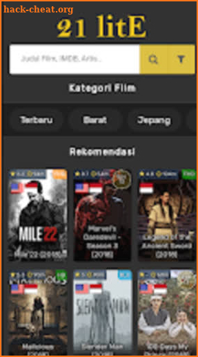 New INDOXX1 lite Film Terbaru Tips : Indo21 screenshot