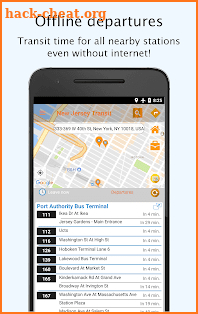New Jersey Transit: Offline NJ departures & maps screenshot