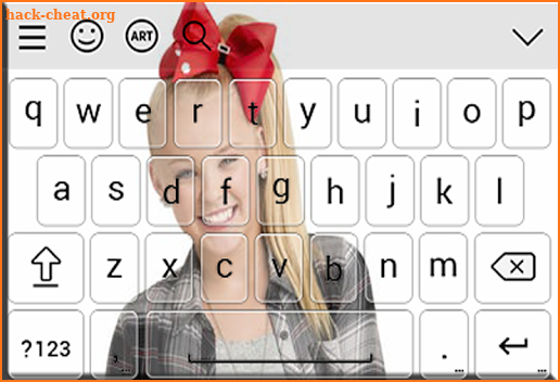 New Keyboard For JoJo Siwa 2018 screenshot