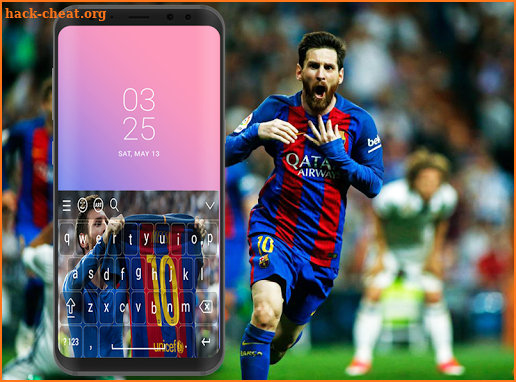 New Keyboard For Lionel Messi screenshot