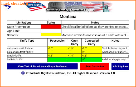 (NEW) Knife Rights LegalBlade™ 1.6 screenshot