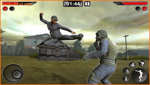 New kung Fu karate: Army Battlefield Fighting Game screenshot