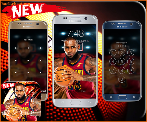 New LeBron James Lock Screen screenshot