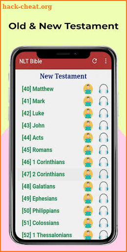 New Living Translation Bible - Audio NLT screenshot