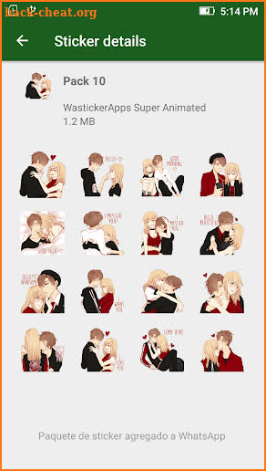 🥰 New Love Stickers 2019 (WAstickerApps) screenshot