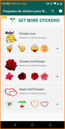 😍 New Love Stickers (Wastickerapps 2019) screenshot