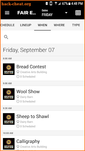 New Mexico State Fair screenshot