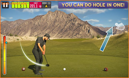 New Mini Glof Simulator 2019 - Master of Golf Ball screenshot