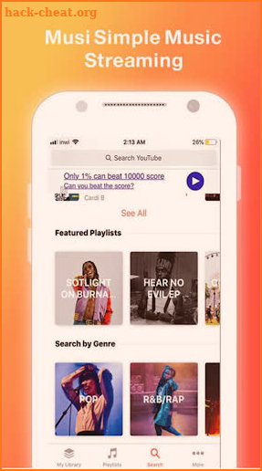 NEW MUSI Simple Music Streaming GUIDE 2020 screenshot