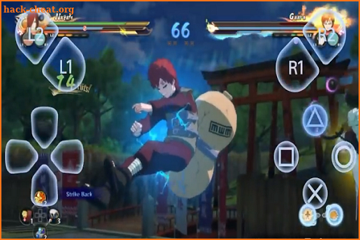 New Naruto Senki Beta PPSSPP Hint screenshot