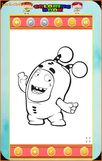 New Oddbods Coloring Book 2021 screenshot