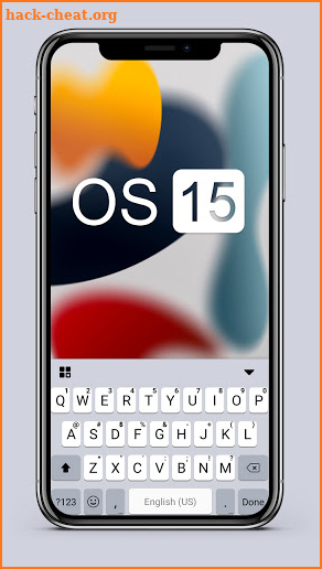 New OS 15 Keyboard Background screenshot